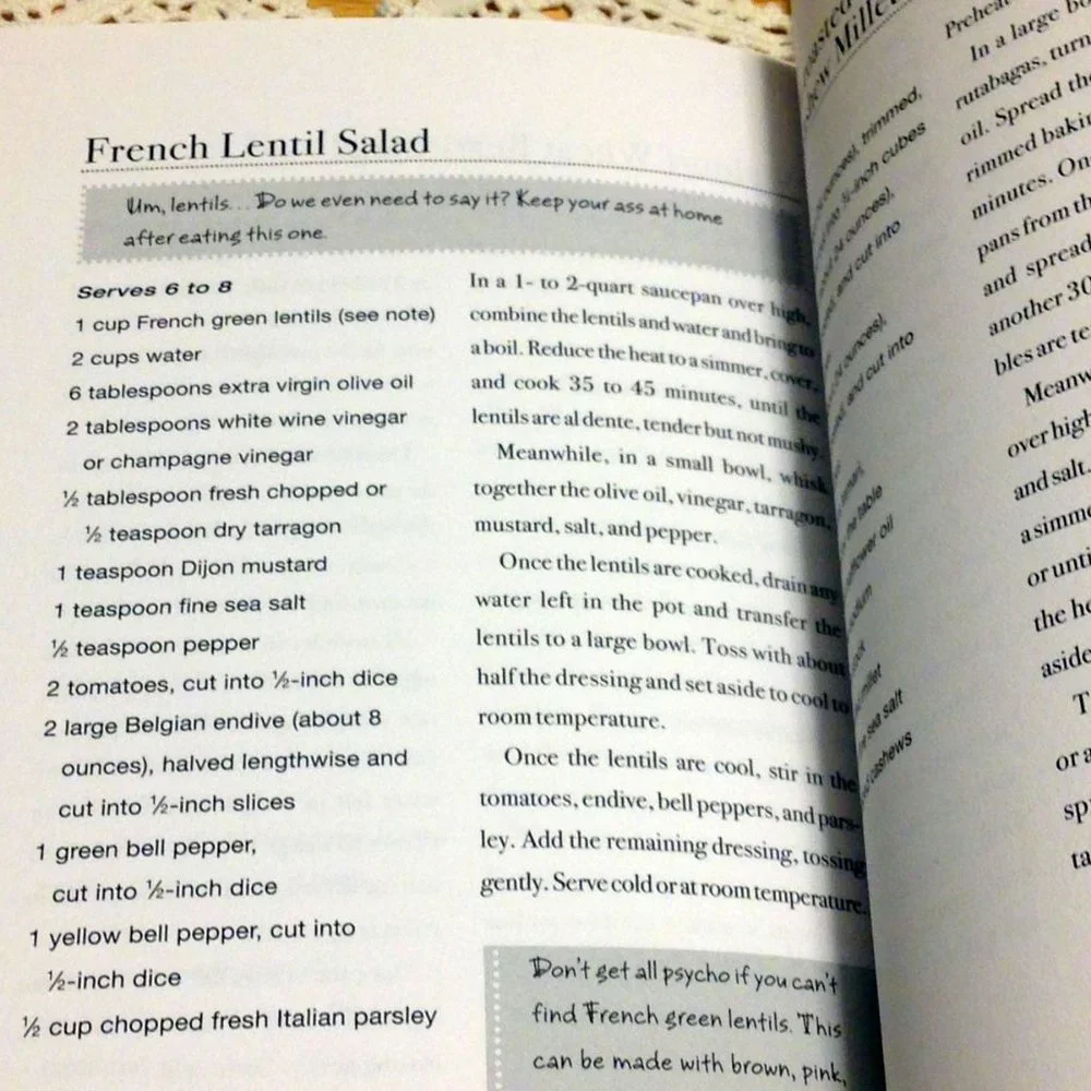 Cookbook,  Skinny B*tch, Decadent healthy food